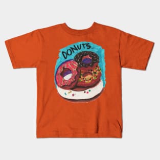 Colorful Donuts Kids T-Shirt